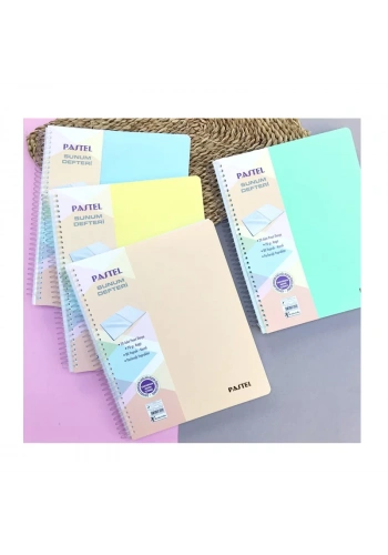 KESKİN PASTEL PROJE SUNUM DEFTERİ A4 KARELİ 80 YAPRAK (353402)
