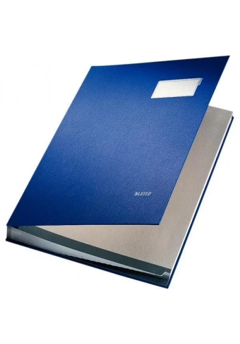 Leitz 5700 Mavi İmza Dosyası (20 Bölmeli)