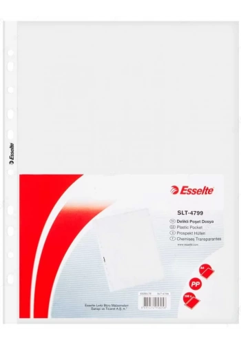 Esselte 4799 Standart A4 Poşet Dosya (100 lü Paket)