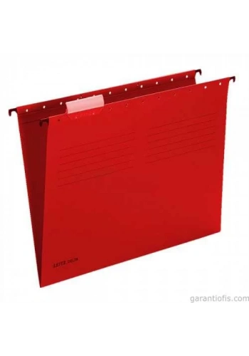 Leitz 6515 Delta Kırmızı Telsiz Askılı Dosya