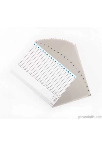 BigPoint A-Z Harfli Seperatör