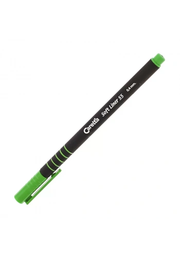 CARETTA 55-04 SOFT LİNER KEÇELİ KALEM 0.4 YEŞİL