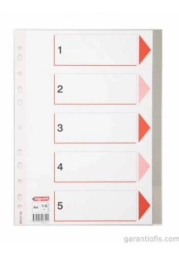 BigPoint 1-5 Rakamlı Seperatör