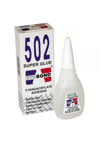 Evobond 502 Süper Hızlı Japon Yapıştırıcı (20 Gr)