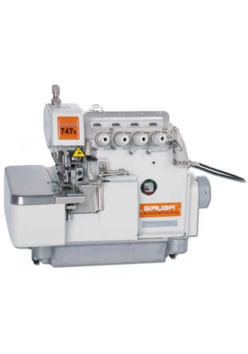 Siruba 747K/BK 4 İplik Kıstırmalı Overlok Makinası