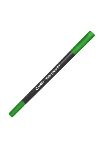 CARETTA 65-05 ÇİFT UÇLU KEÇELİ KALEM 0.4-1mm KOYU YEŞİL