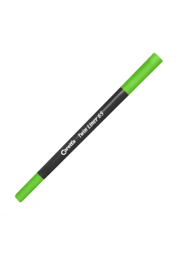 CARETTA 65-04 ÇİFT UÇLU KEÇELİ KALEM 0.4-1mm YEŞİL