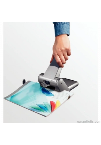 Leitz 5180 Ekstra Güçlü Kırmızı Delgeç (65 Sayfa Kapasiteli)