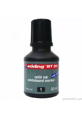 Edding BT 30 Siyah Renk Tahta Kalemi Yedek Mürekkebi