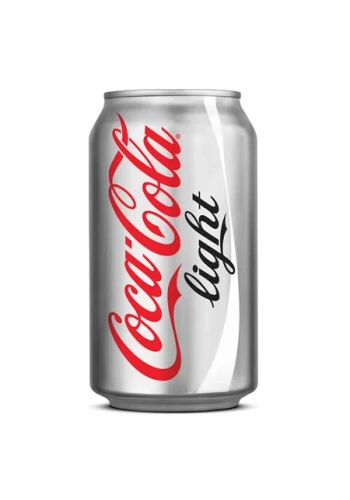 Coca Cola Light Kutu Kola 330ml (24 lü Koli)