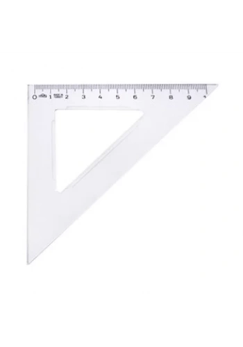 Öğrenci Gönyesi 16 cm / 45 Derece