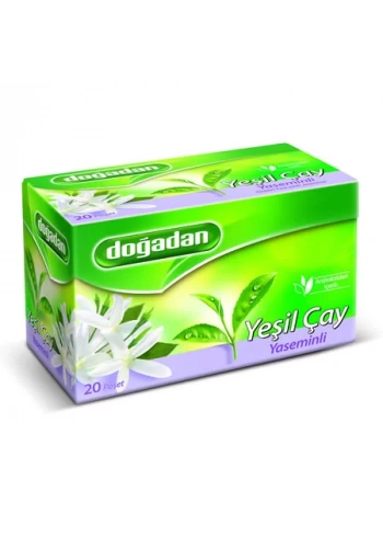 Doğadan Yeşil Çay Yaseminli (20 li Paket)