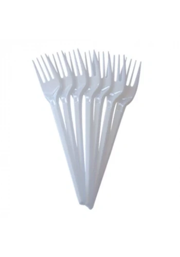 Kullan At Plastik Çatal Orta Boy (100 lü Paket)