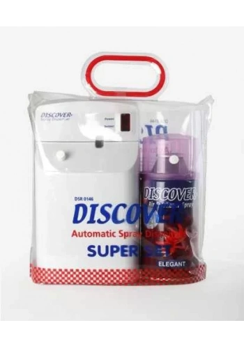 Discover Otomatik Oda Sprey Seti (Cihaz ve Koku)