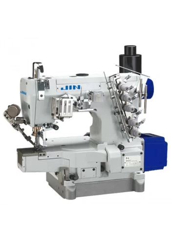 Jin F1C-U356-SN Direct Drive, Elektronik, Burunlu, Karyokalı Manyetik İplik Kesmeli ve Ayak kaldırmalı, Reçme Makinesi