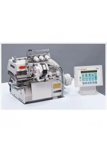 Siruba 747FS-514M2-24/LF-D6 Elektronik Programlı Otomatik Lastik Overlok Makinası
