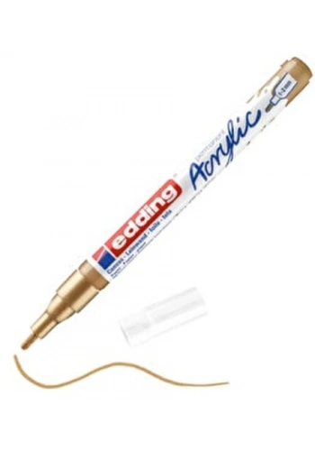EDDİNG ED5300919 AKRİLİK MARKÖR İNCE UÇLU 1.0-2.0mm FINDIK KAHVESİ