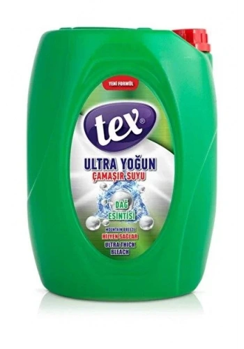 Tex Ultra Yoğun Çamaşır Suyu Dağ Esintisi (5 Litre)