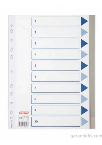 BigPoint 1-10 Rakamlı Seperatör