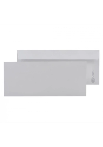 Diplomat Fatura Zarfı Düz Penceresiz Beyaz 110gr (50 li Paket)