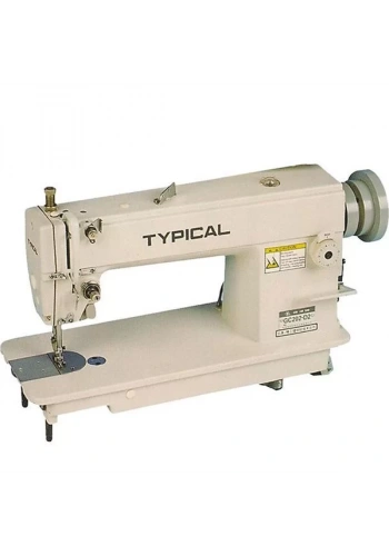 Typical GC202-D2 Tek İğne Kilit Dikiş Büyük Mekik Ekstra Kalın Materyaller için (İplik Kes.)