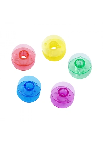 Ev Tipi Makine Plastik Renkli Masura (50 ADET)