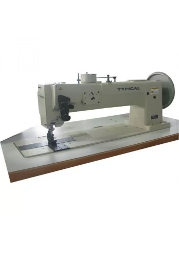 Typical TW1-28BL20-K Extra kalın materyaller 51 cm çift papuç çift iğne