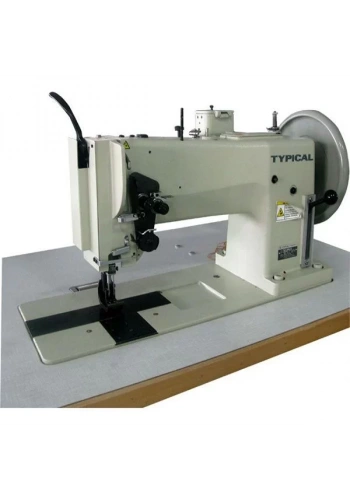 Typical TW1-8BL20-K Extra kalın materyaller 51 cm çift papuç tek iğne