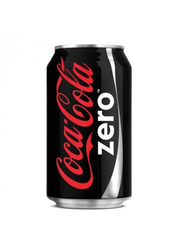 Coca Cola Zero Kutu Kola 330ml (24 lü Koli)