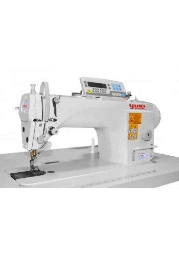 Yuki YK-9870DE-4 İplik Kes. Mikro Yağ. Direct Drive Tek İğ. Kilit Dikiş Üstten Panelli (Orta Mat. İçin )