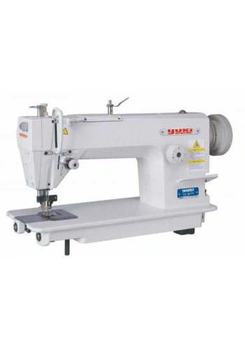 Yuki YK-9077 Kenar Bıçaklı Tam Yağlı Tek İğne Kilit Dikiş (Brother Bıçak Sistemli-Kavramalı Motor)