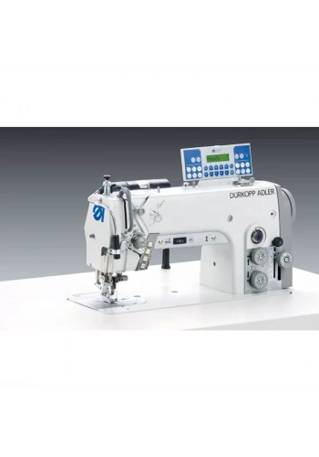 Dürkopp Adler Köşeli ve Kavisli Küçük Parçaların Ön Dikimi ve Kesimi