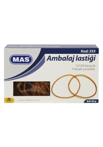 Mas 355 Kauçuk Paket Lastiği (50 Gr)