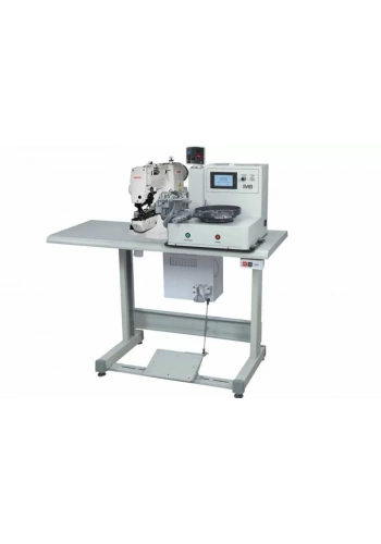 Yuki YK-438D-BM-7373S Elektronik Düğme Makinası Otomatik Kova Sistemi