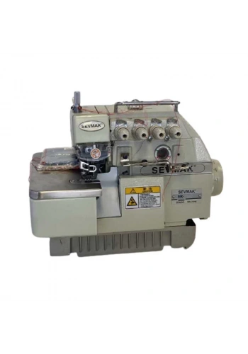 Sevmak SK-757D 5 İplik Kafadan Motorlu Overlok Makinası - Siruba Tipi
