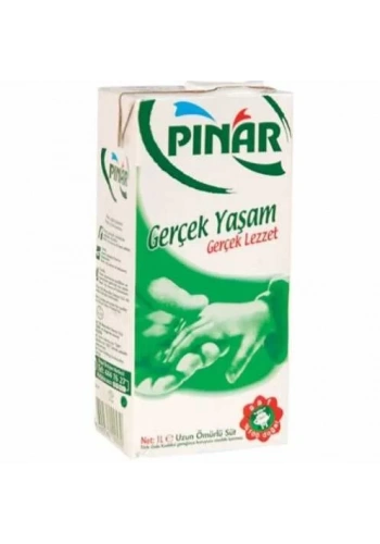Pınar UHT Tam Yağlı Süt 1 Litre (12 li Koli)
