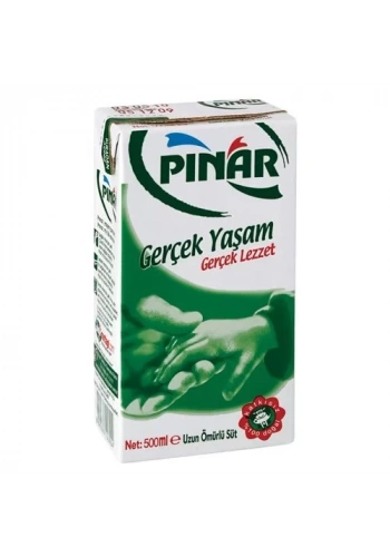 Pınar UHT Tam Yağlı Süt 500ml (12 li Koli)