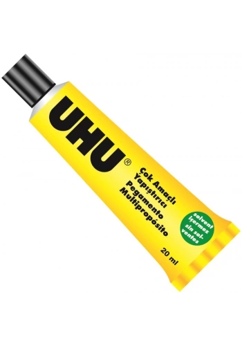 Uhu Sıvı Yapıştırıcı Solventsiz Çok Amaçlı (20ml)