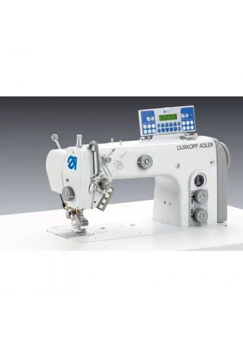 Dürkopp Adler Alt, İğne ve Üst Merdane Transportlu, Tek İğne, Kilit-Dikiş Makinası