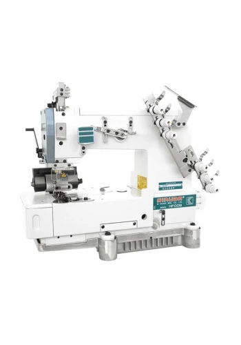 Siruba HF008-02064P/FBQ/C İki İğne Bıçaklı Kot Köprü Hazırlama Makinası (Tayvan)