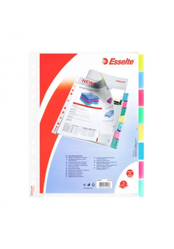 ESSELTE 414150 AYRAÇLI POŞET DOSYA A4 8Lİ