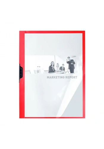 ESSELTE 5637 SIKIŞTIRMALI DOSYA KIRMIZI