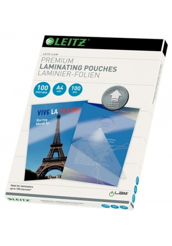 Leitz 7480 Laminasyon Poşeti A4 / 100 Mikron (100 lü Paket)