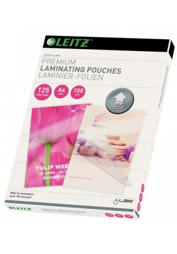 Leitz 7481 Laminasyon Poşeti A4 / 125 Mikron (100 lü Paket)