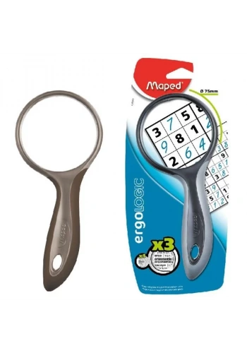 MAPED Ergologic Büyüteç Büyük Boy Yuvarlak (75mm Çap)