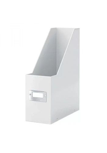 Leitz 6047 Magazinlik Kutu Klasör WOW Metalik Beyaz
