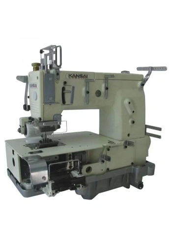 Kansai Special DFB-1406PMD 6 İğne Lastik Zincir Dikiş Makinası (Ölçü-Besleme Aparatlı)