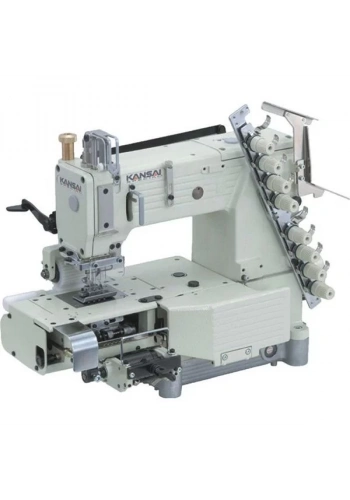 Kansai Special FX-4404-PMD Burunlu 4 İğne Lastik Zincir Dikiş Makinası