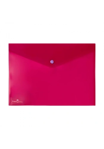 FABER-CASTELL ÇITÇITLI EVRAK DOSYASI A4 KIRMIZI (394100)