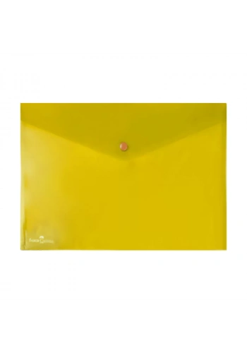 FABER-CASTELL ÇITÇITLI EVRAK DOSYASI A4 SARI (394300)